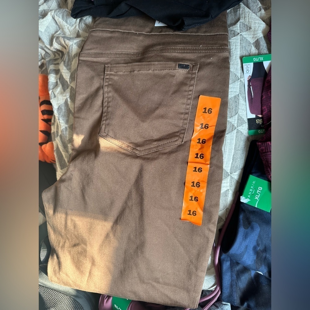 Up! Ladies Pull-on 5-pocket Stretch Twill Pant